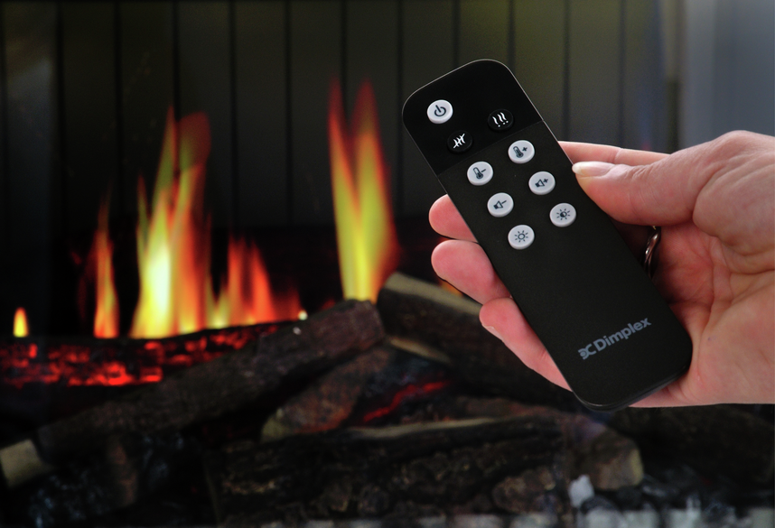 Chimenea eléctrica HOLO VISTA 70 doble esquina 8