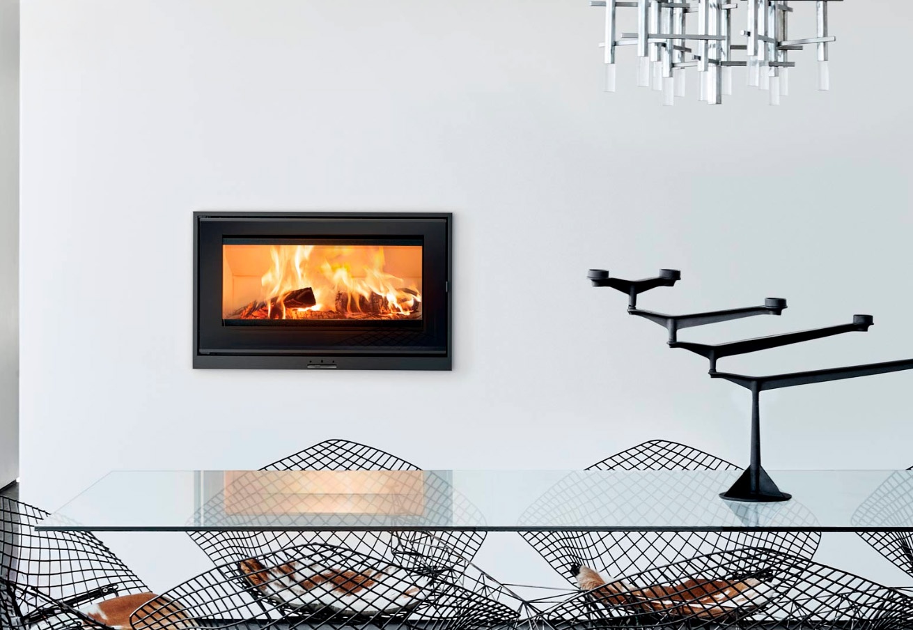 Chimenea insertable de leña VIVO 90Q 1