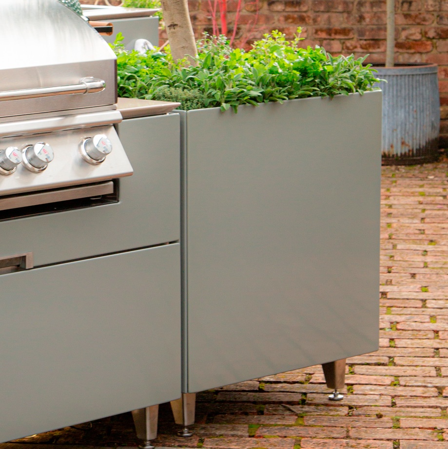 Módulo macetero para mesas Vlaze