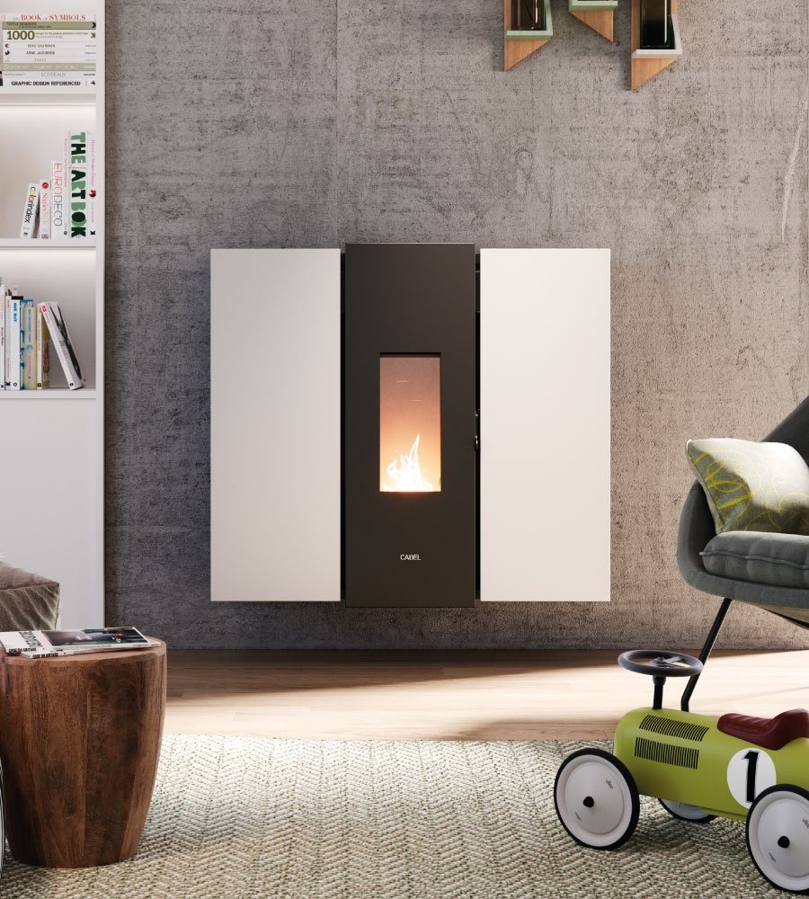 Estufa de pellet WALL PLUS