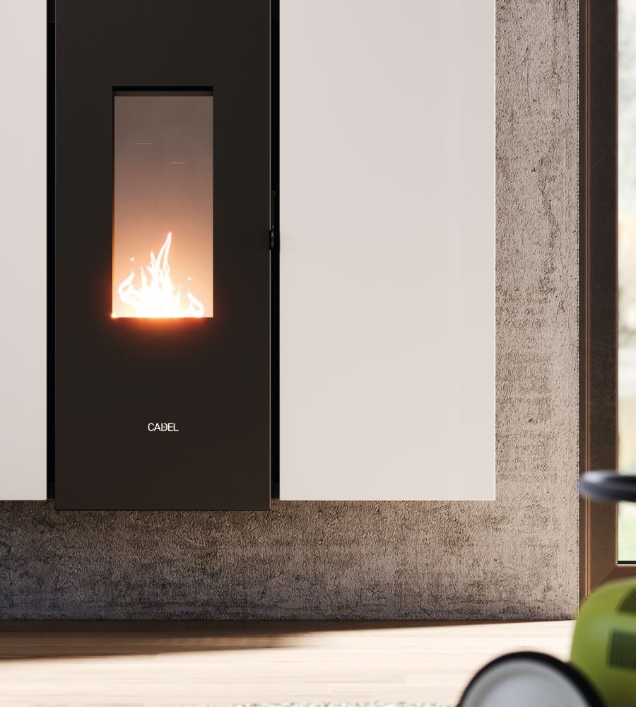 Estufa de pellet WALL PLUS
