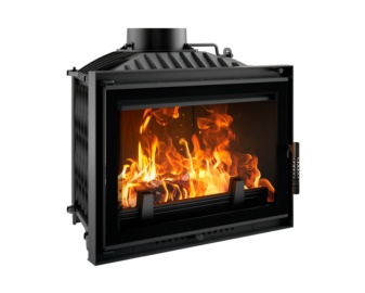 Chimenea de leña WIKTOR DECO (Puerta lateral)