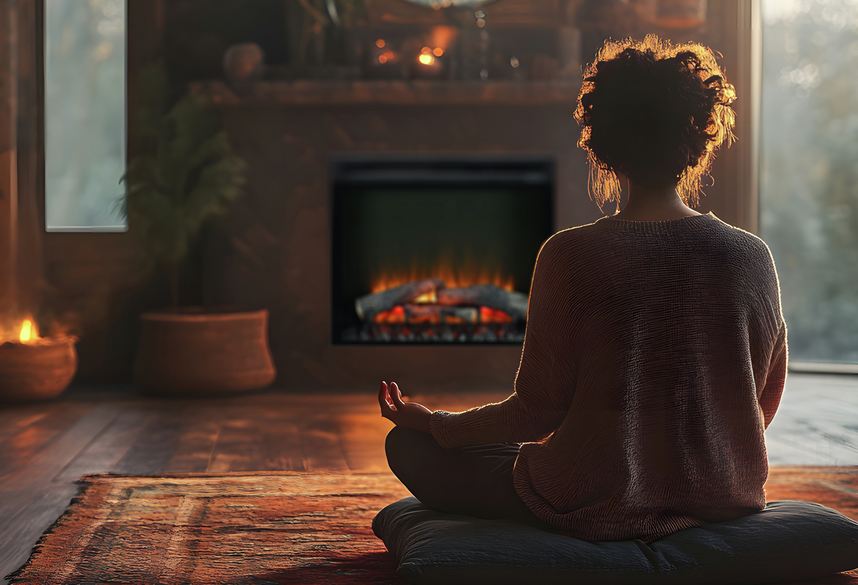 Chimenea eléctrica NIGHT BOX 26 LED 3