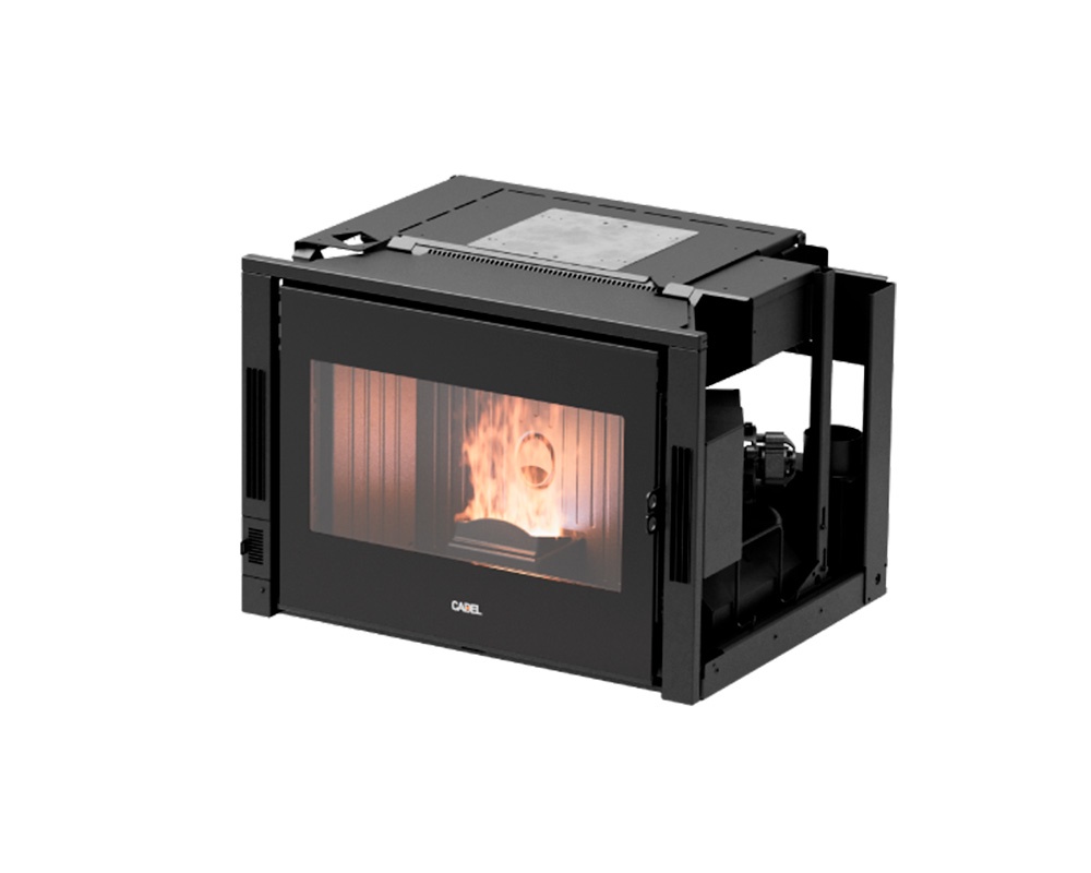 INSERTABLE ZEFIRO3 EN ACERO NEGRO T2 