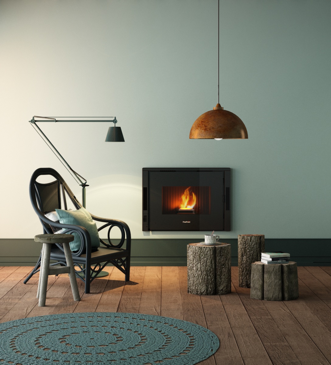 Insertable de pellet ZEN AIRTIGHT 1