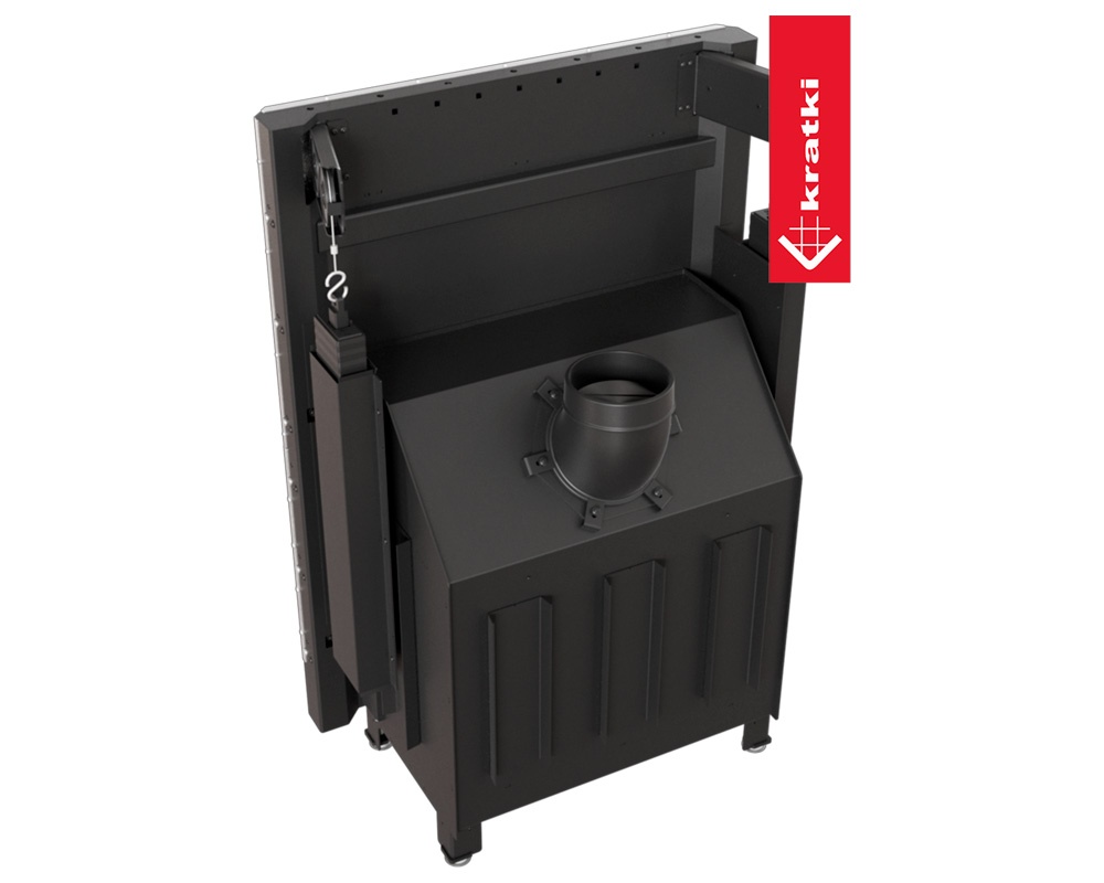 Hogar de leña ZIBI ECO Puerta guillotina