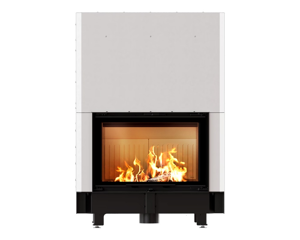 Chimenea de leña ZIBI ECO 9,9 kW (Puerta guillotina)