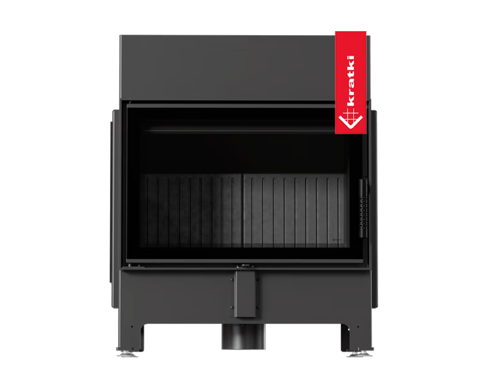Chimenea de leña ZIBI ECO 9,9 kW (Puerta lateral) 2