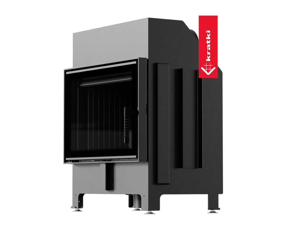 Chimenea de leña ZIBI ECO 9,9 kW (Puerta lateral) 1