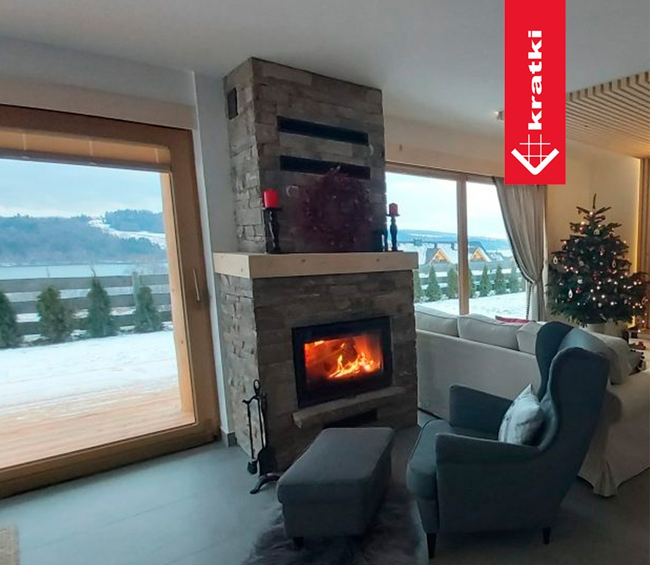 Chimenea de leña ZOSIA (Puerta lateral) 8