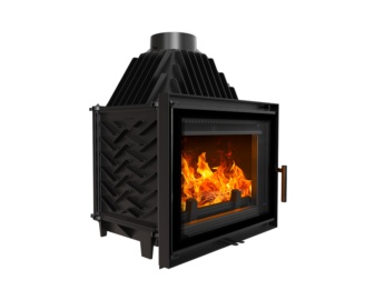 Chimenea de leña ZOSIA DECO (Puerta lateral)