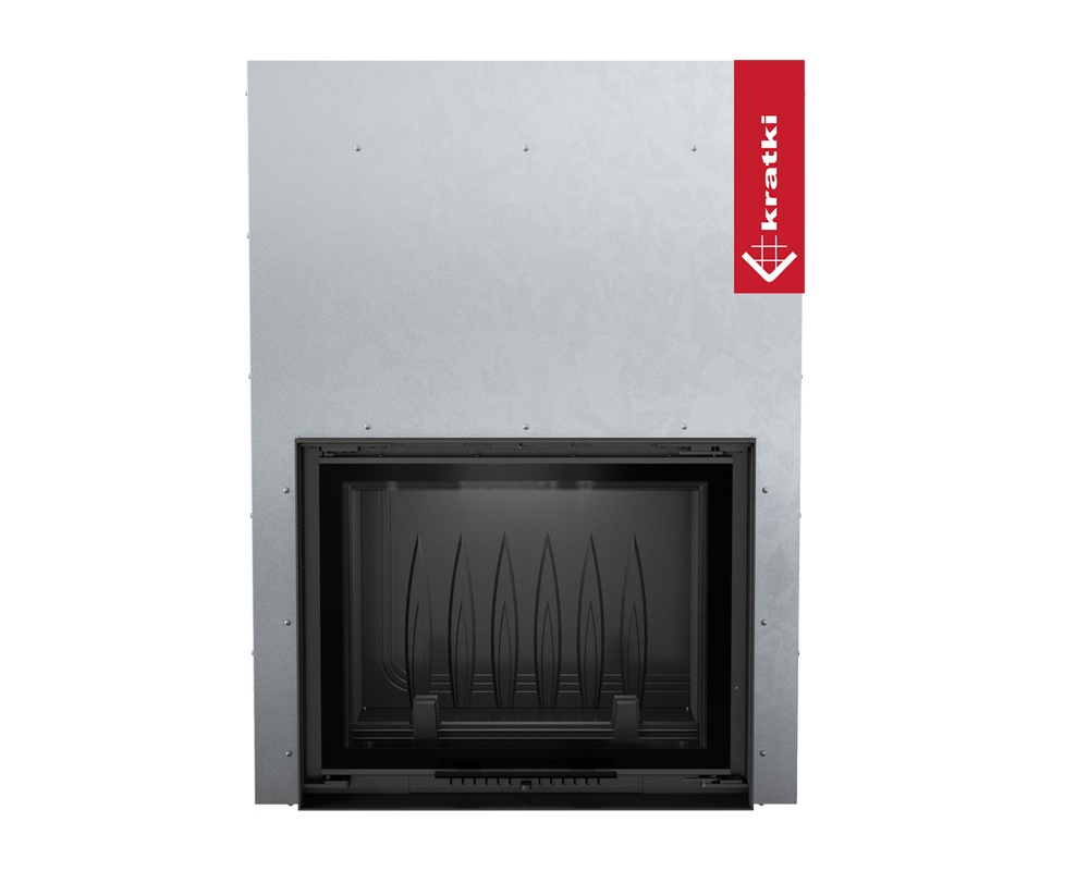 Chimenea de leña calefactora AMELIA 15kW 1