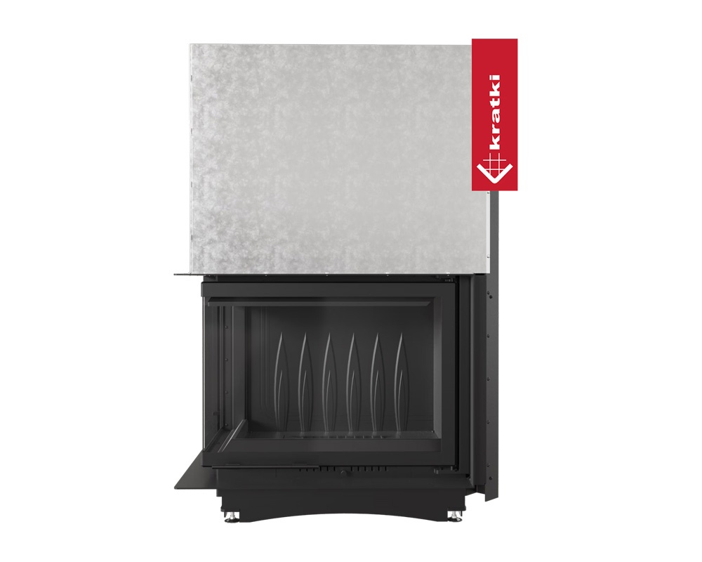 Chimenea de leña AMELIA 21kW esquinero 2