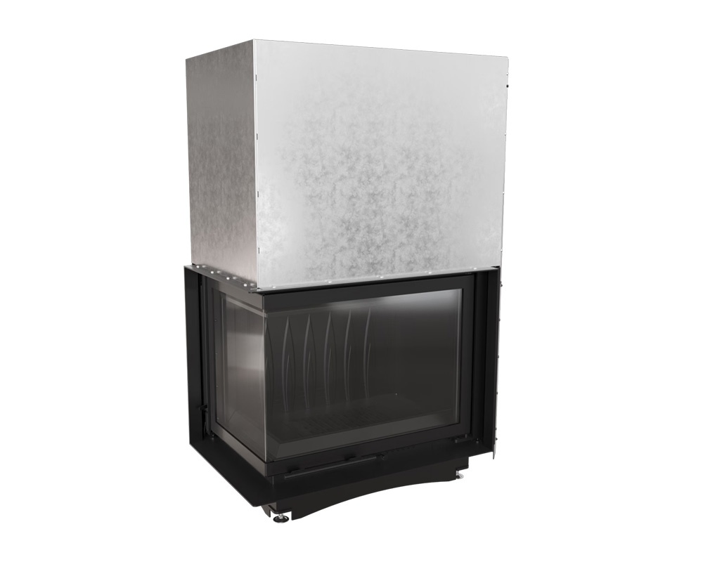 Chimenea de leña AMELIA 21kW esquinero