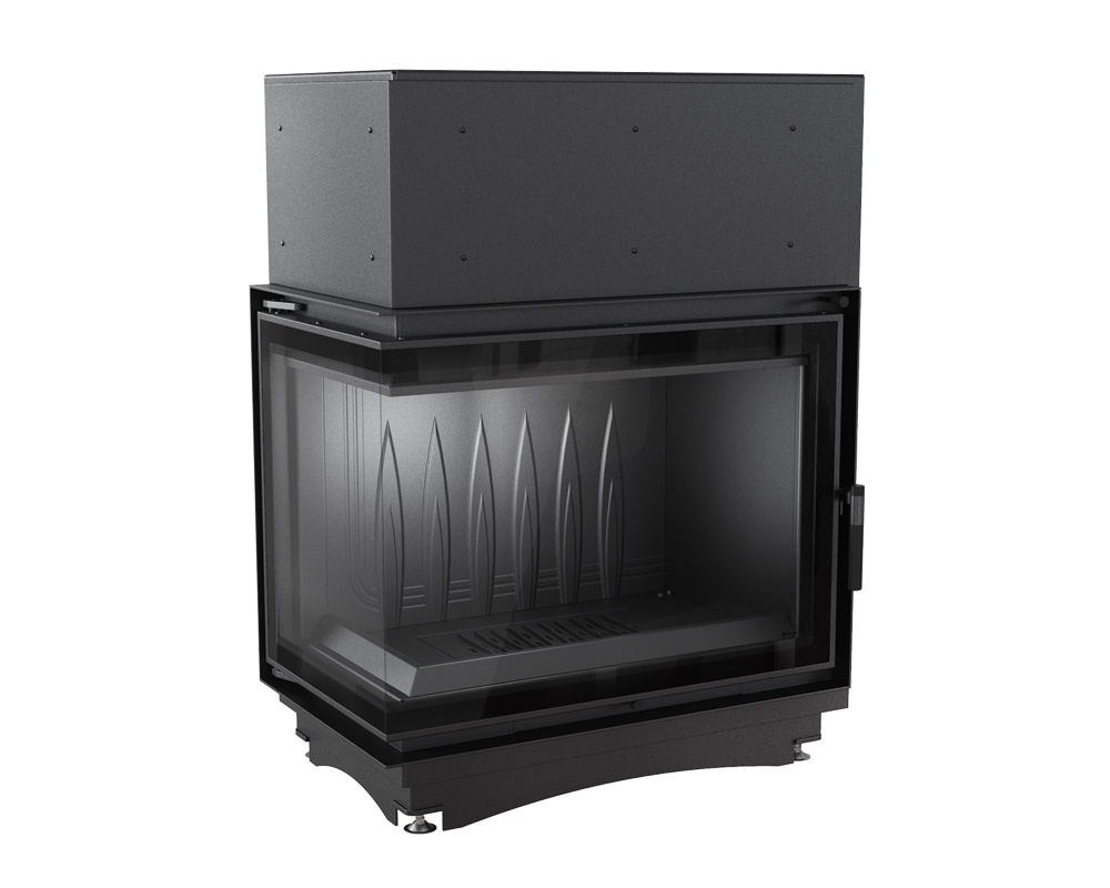 Chimenea de leña AMELIA DECO esquinero