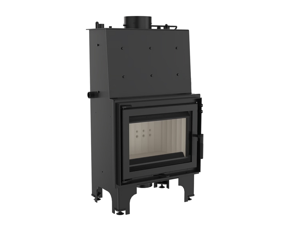 Chimenea de leña calefactora AQUARIO 12kW