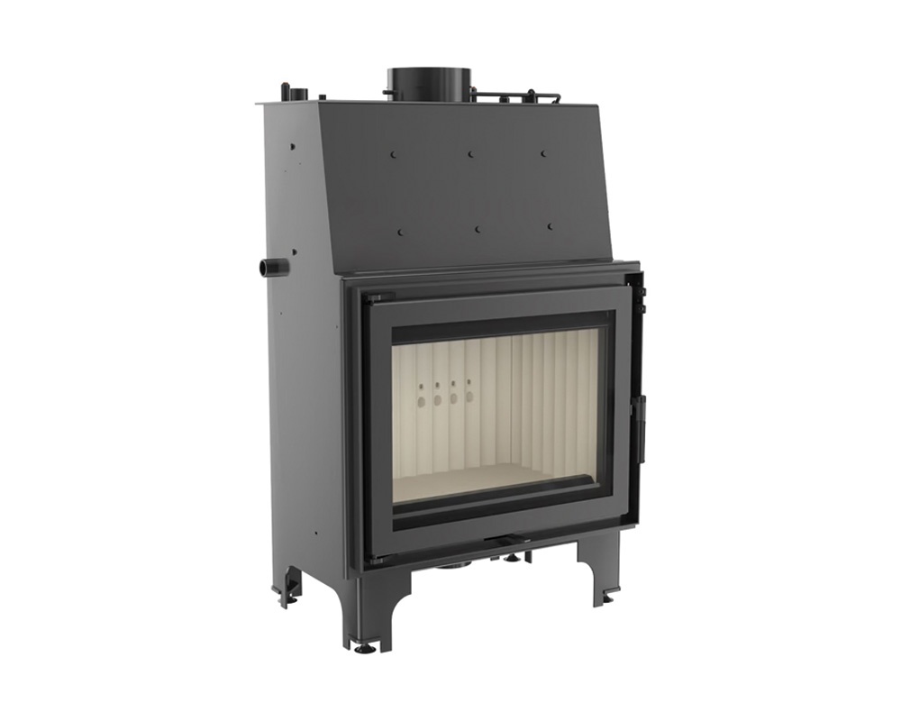 Chimenea de leña calefactora AQUARIO 14kW