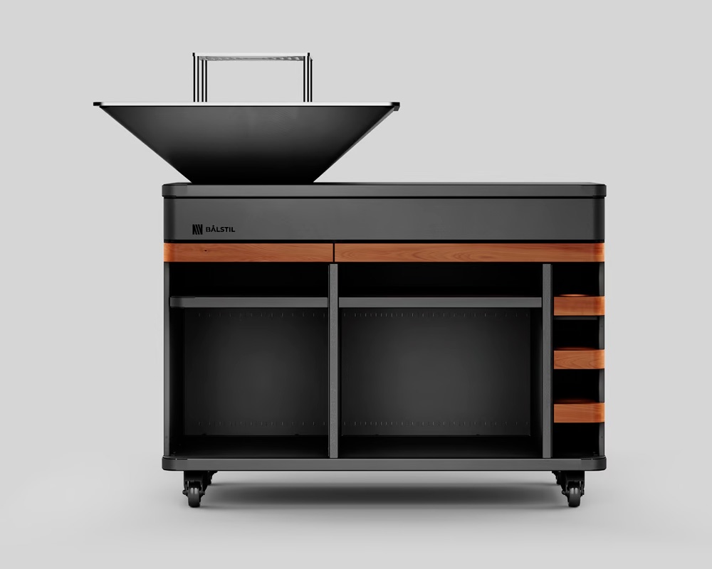 Mesa con barbacoa BIG CHEF GRILL CZ