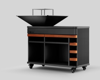 Mesa con barbacoa BIG CHEF GRILL CZ