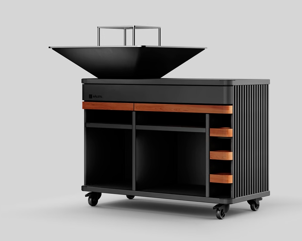Mesa con barbacoa BIG CHEF GRILL CZ