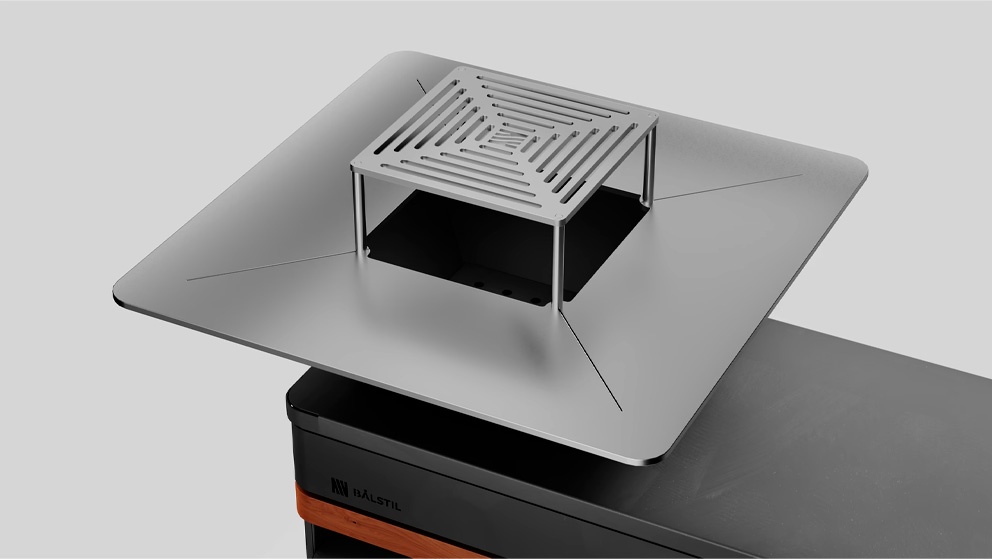 Mesa con barbacoa BIG CHEF GRILL CZ