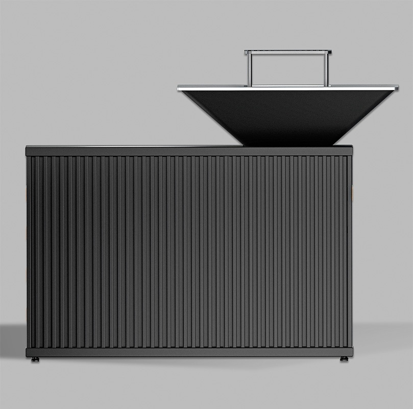 Mesa con barbacoa BIG CHEF GRILL CZ