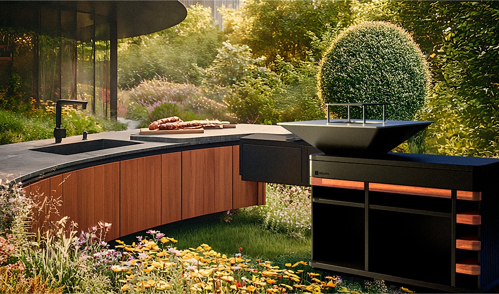 Mesa con barbacoa BIG CHEF GRILL CZ