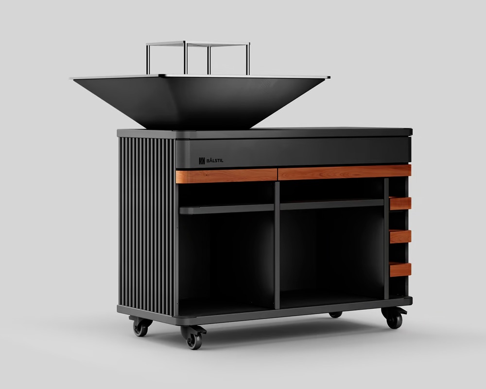 Mesa con barbacoa BIG CHEF GRILL CZ 2
