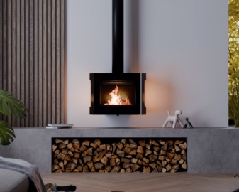 Estufa de leña BLACK SAPPHIRE