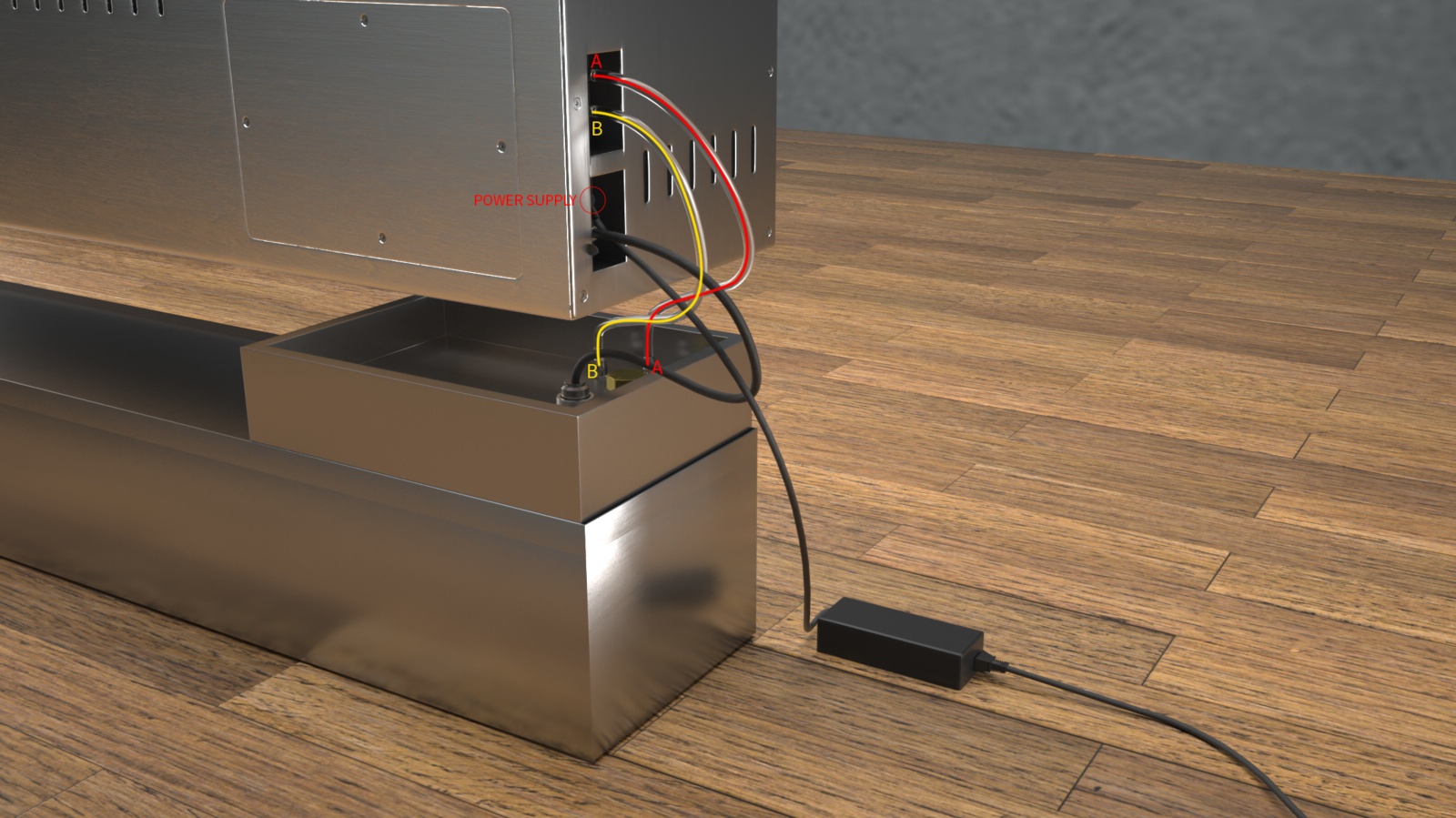 Chimenea de bioetanol electrónica BOB 90 con depósito remoto 7