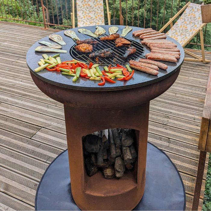 Barbacoa de leña BONBIZA OPEN 15
