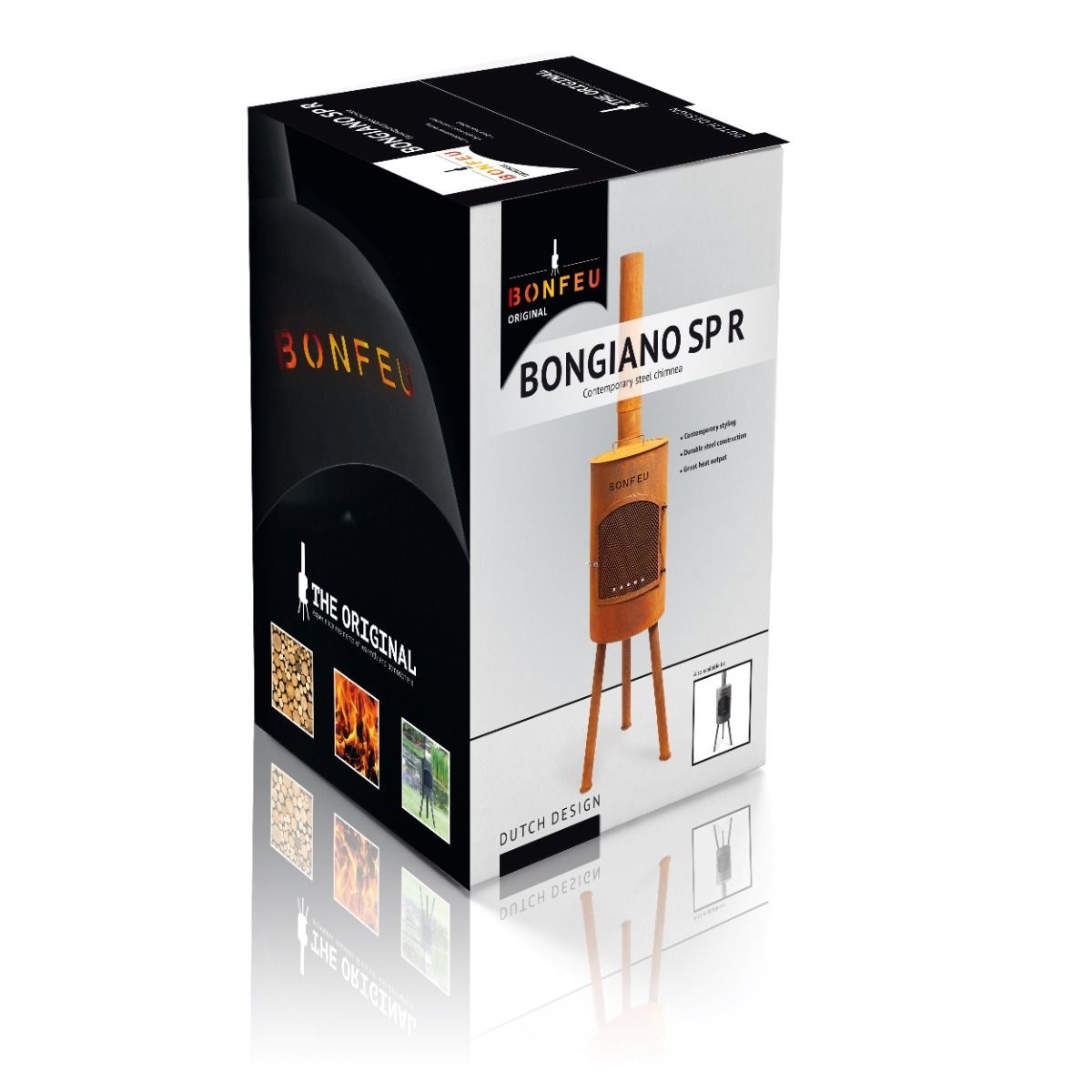 Estufa de leña para exterior BONGIANO SP 4
