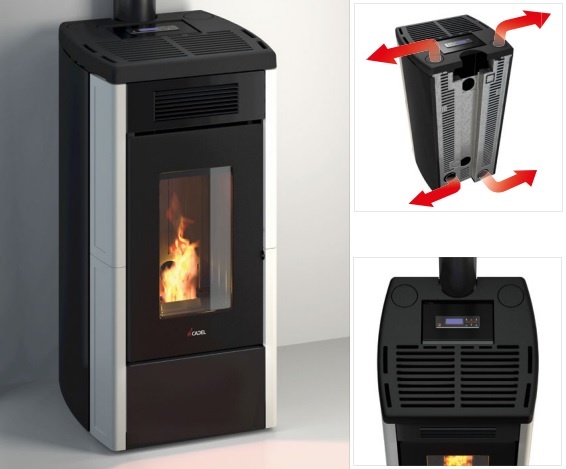 Estufa de pellet ATENA Plus 12 5