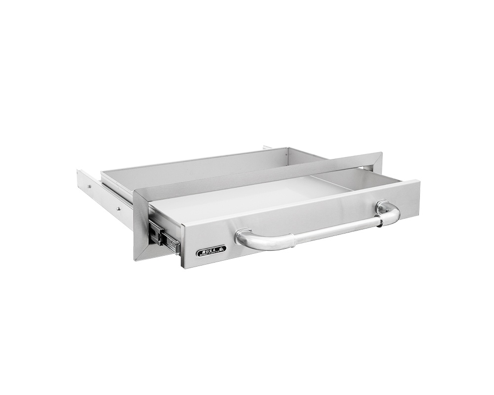 Cajonera inox 304 con autocierre