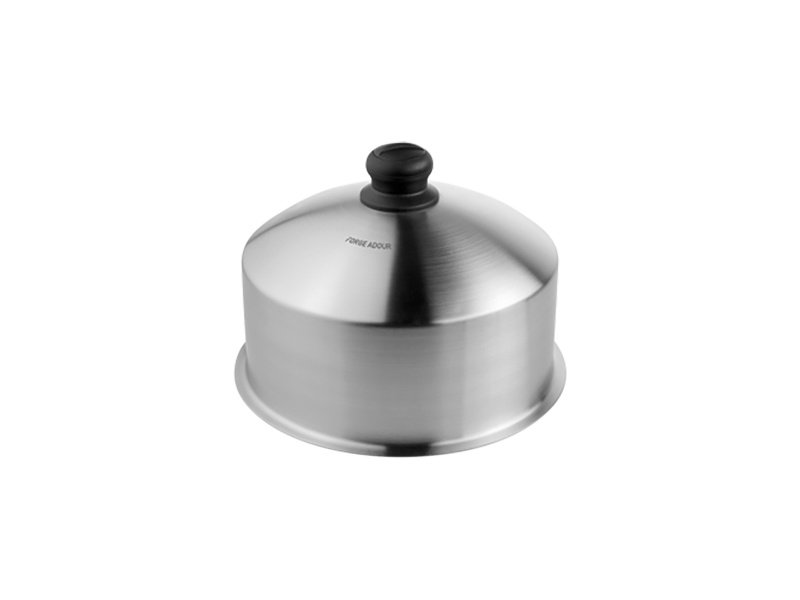 Campana de cocción Inox 28cm para planchas