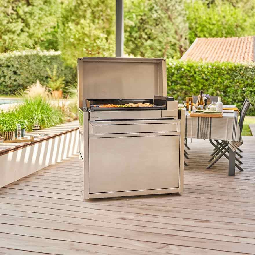 Cubierta carro plancha PREMIUM 75 inox 1