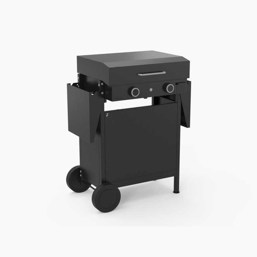 Cubierta acero negro para plancha origin 60 V25