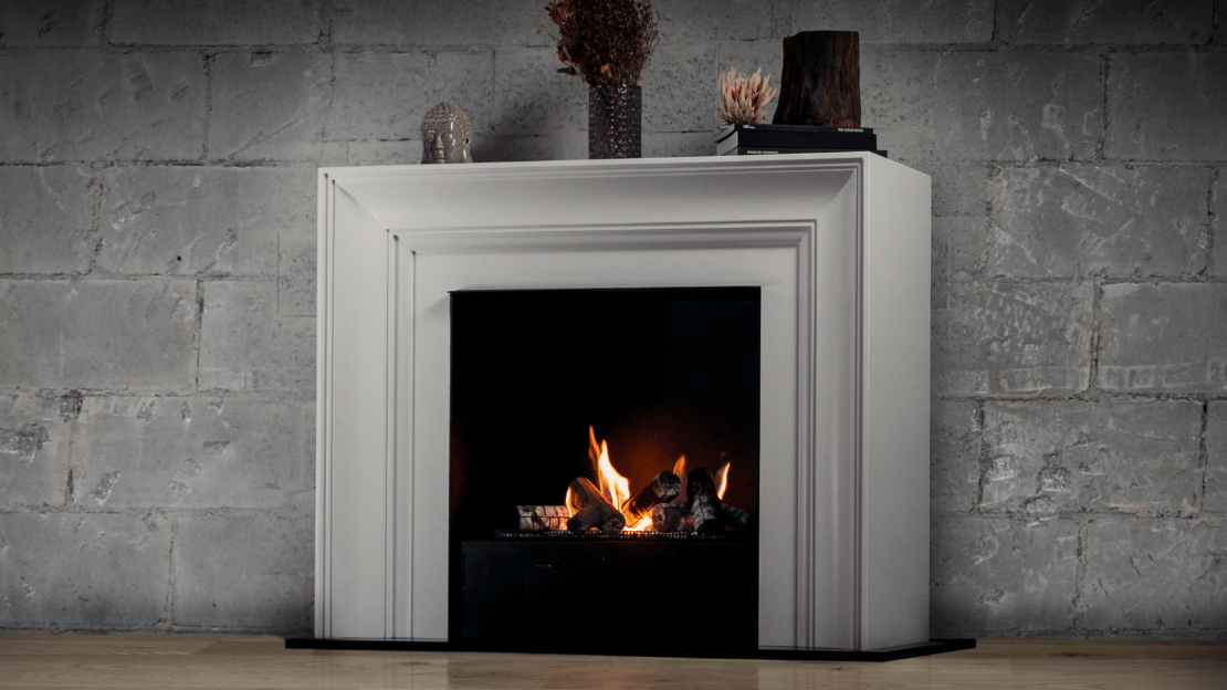 Chimenea electrónica de bioetanol CHALET I 650 EX