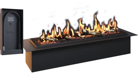 Chimenea electrónica de bioetanol CHALET II 700 EX