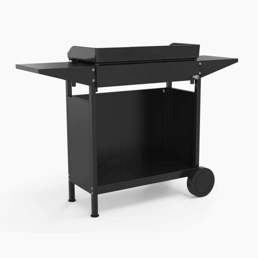 CARRO CERRADO PLANCHA ORIGIN 75 ACERO NEGRO 1