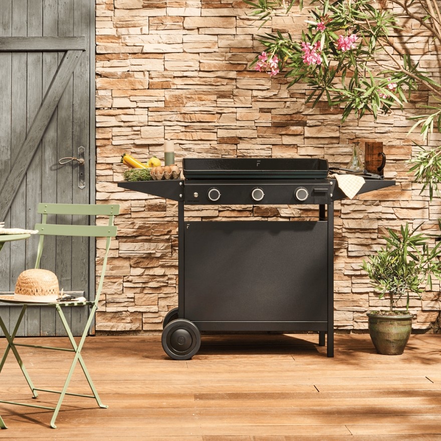 CARRO CERRADO PLANCHA ORIGIN 75 ACERO NEGRO 3