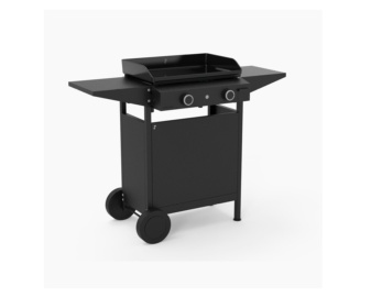 CARRO CERRADO PLANCHA ORIGIN 60 ACERO NEGRO