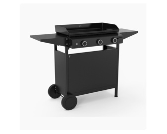 CARRO CERRADO PLANCHA ORIGIN 75 ACERO NEGRO