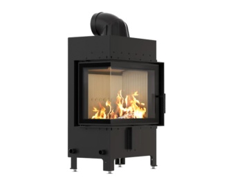 Chimenea de leña LUCY 12 New Esquinero