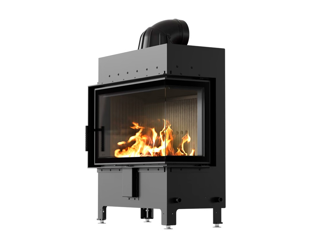 Chimenea de leña LUCY 14 rinconera