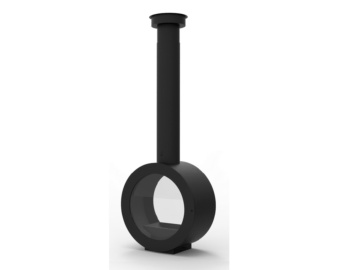 Chimenea de leña suspendida O'MIN CENTRAL