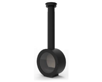 Chimenea de leña suspendida O'MIN FRONTAL