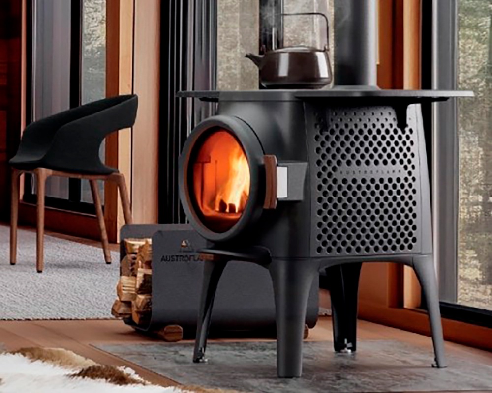 Estufa de leña CLOUDI 6kW 1