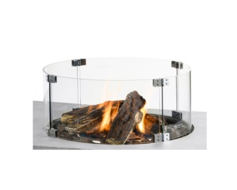 PROTECTOR CHIMENEA RECTANGULAR OVAL DECORADO 1203