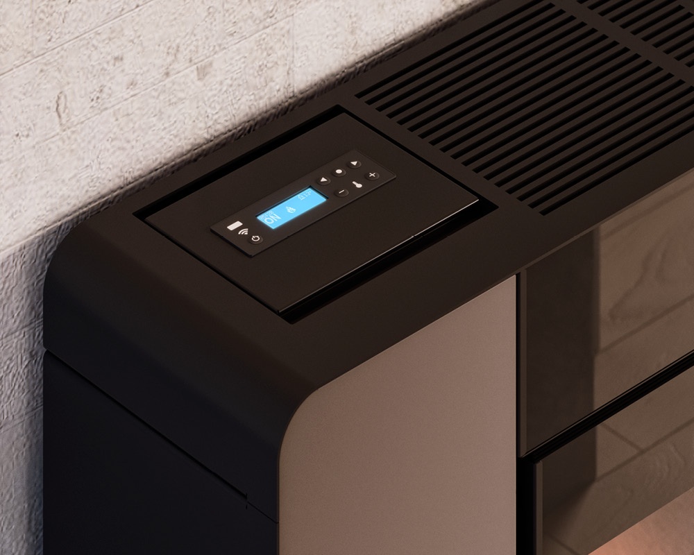 Estufa de pellet ELLE PLUS 9 UP/TWIN